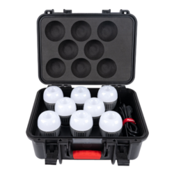 Luz Kit B7C RGBW - Com Efeitos (8 unidades)