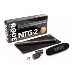 Mic Shotgun Rode NTG-2 C/ Vara de Boom